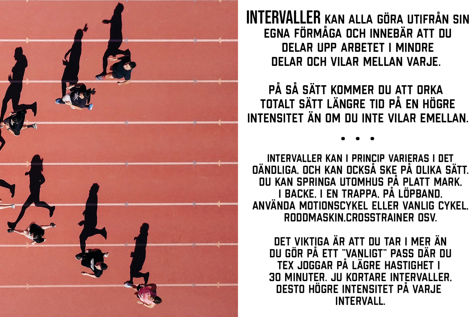 Intervaller Träna Intervaller Och Förbättra Din Kondition Sverige Springer